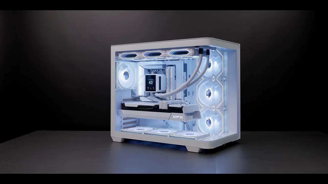 White RGB Gaming PC